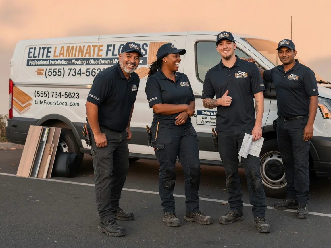 Laminate flooring installation company in Brookline, MO
